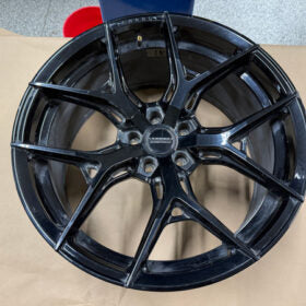 2015-2025 Ford Mustang Vossen Hybrid Forged HF5 Gloss Black Wheel Rim 20×9.5″