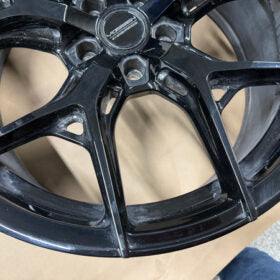 2015-2025 Ford Mustang Vossen Hybrid Forged HF5 Gloss Black Wheel Rim 20×9.5″
