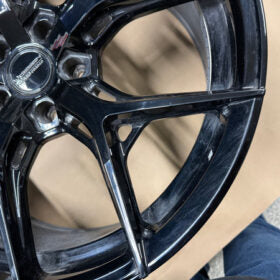 2015-2025 Ford Mustang Vossen Hybrid Forged HF5 Gloss Black Wheel Rim 20×9.5″