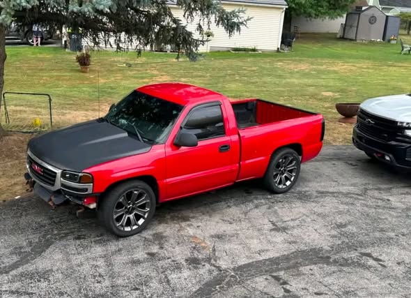 03 GMC Sierra Single cab 6.5 bed.
