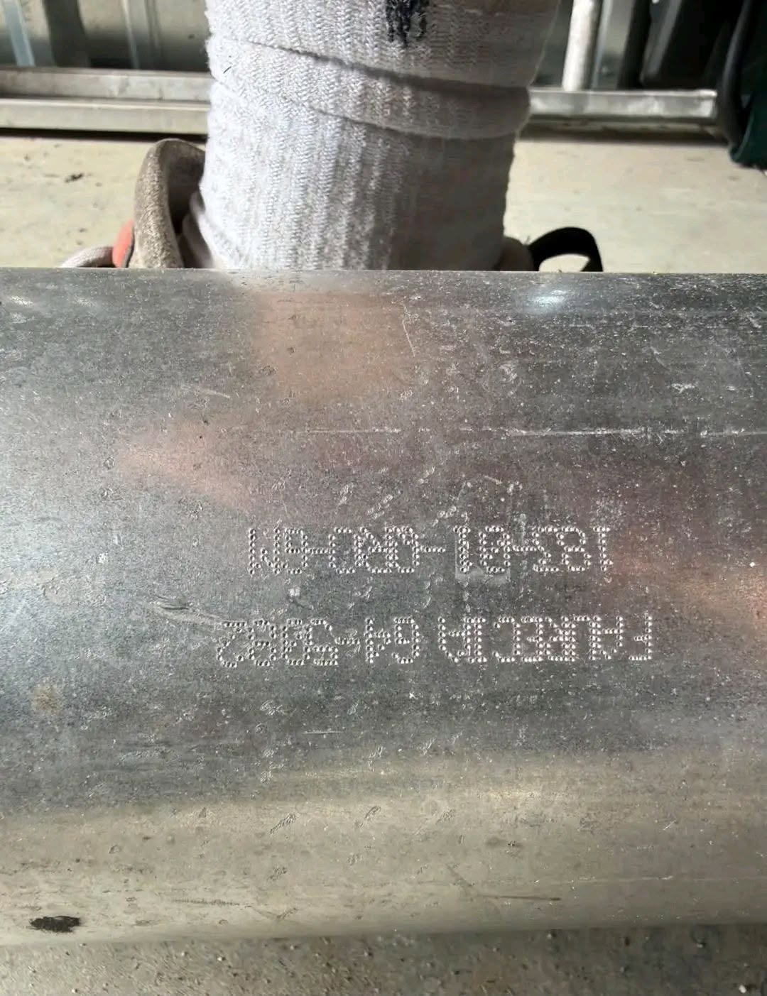 GMC Sierra 1500 Denali OEM exhaust.