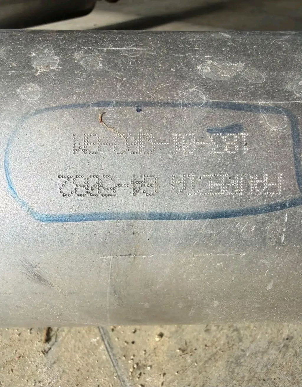 GMC Sierra 1500 Denali OEM exhaust.