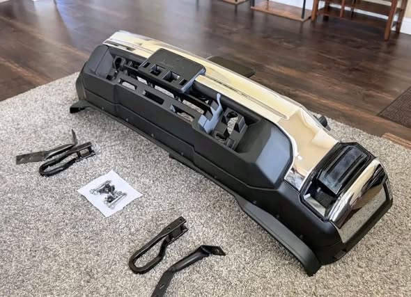 2024-2026 GMC Sierra 3500 front bumper