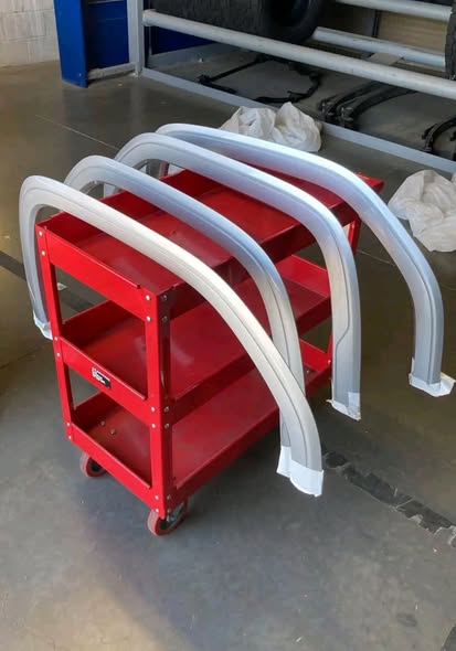 OEM 2019-Current GMC Sierra 1500 Front and Rear Fender Flare Set Silver Metallic