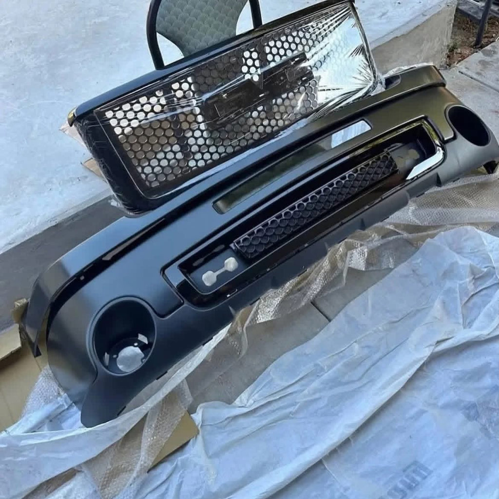 2007–2013 GMC Sierra Front Bumper & Grille