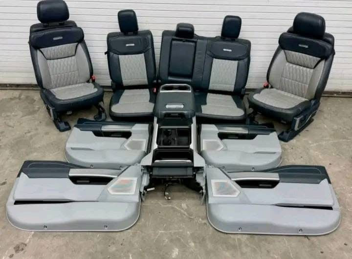 2023 2024 2025 2026 FORD F250 F350 F450 LIMITED INTERIOR SEATS CONSOLE DOOR PANELS