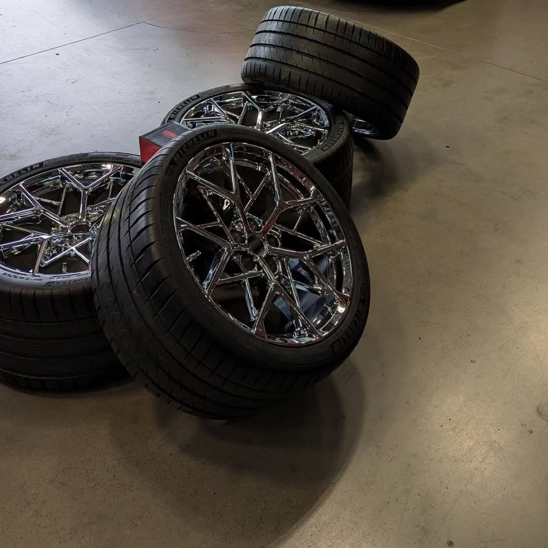 Mustang Mach1 Chrome wheel