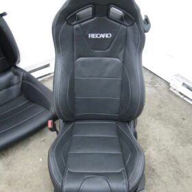 2015-2017 MUSTANG GT OEM RECARO BLACK LEATHER PERFORMANCE FRONT & REAR SEATS
