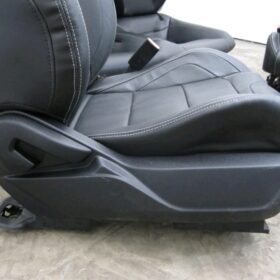 2015-2017 MUSTANG GT OEM RECARO BLACK LEATHER PERFORMANCE FRONT & REAR SEATS