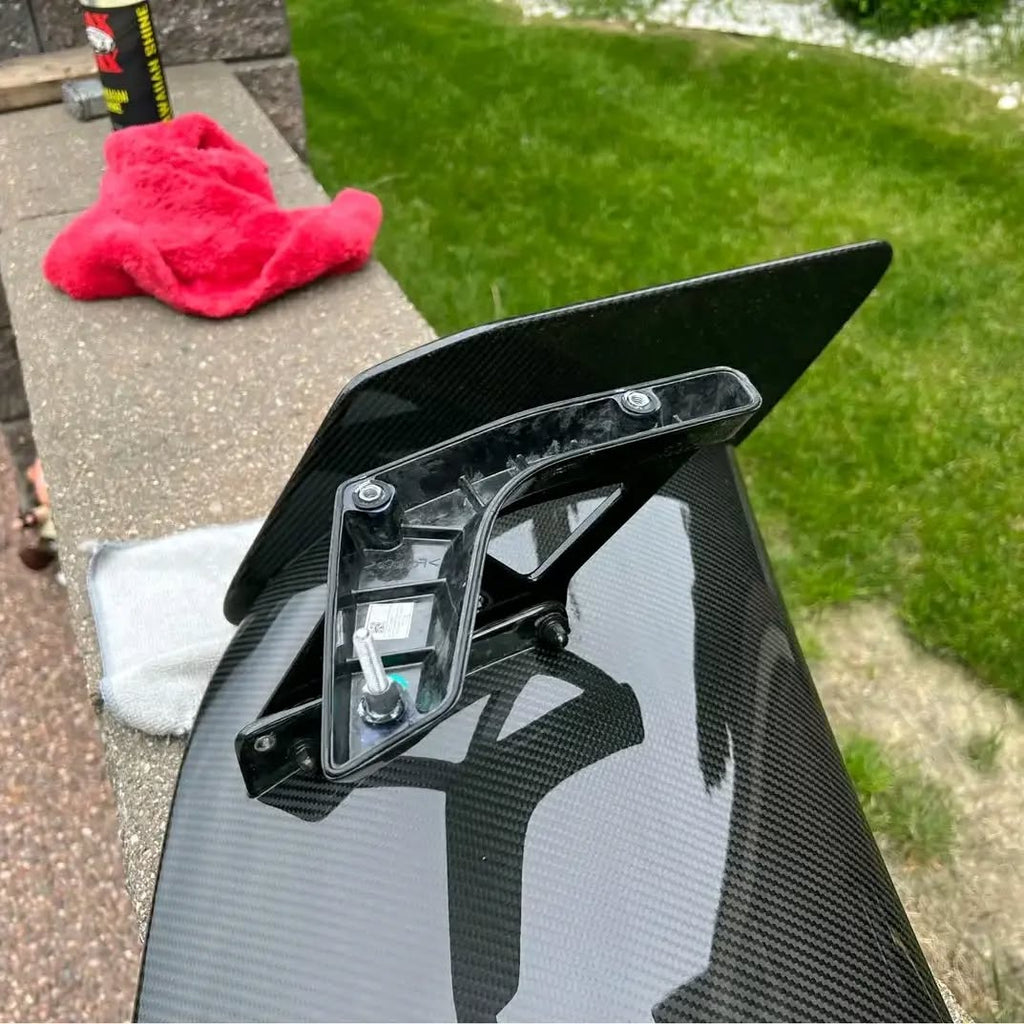 Used 2022 GT500 Carbon Fiber Track pack Spoiler. Came off a 200 Mileage Track Car