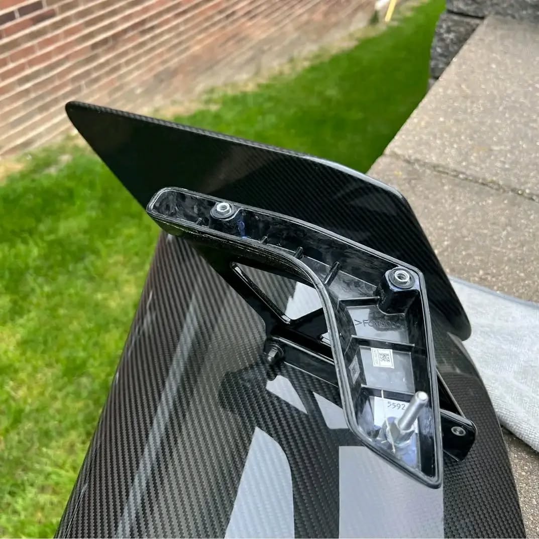 Used 2022 GT500 Carbon Fiber Track pack Spoiler. Came off a 200 Mileage Track Car